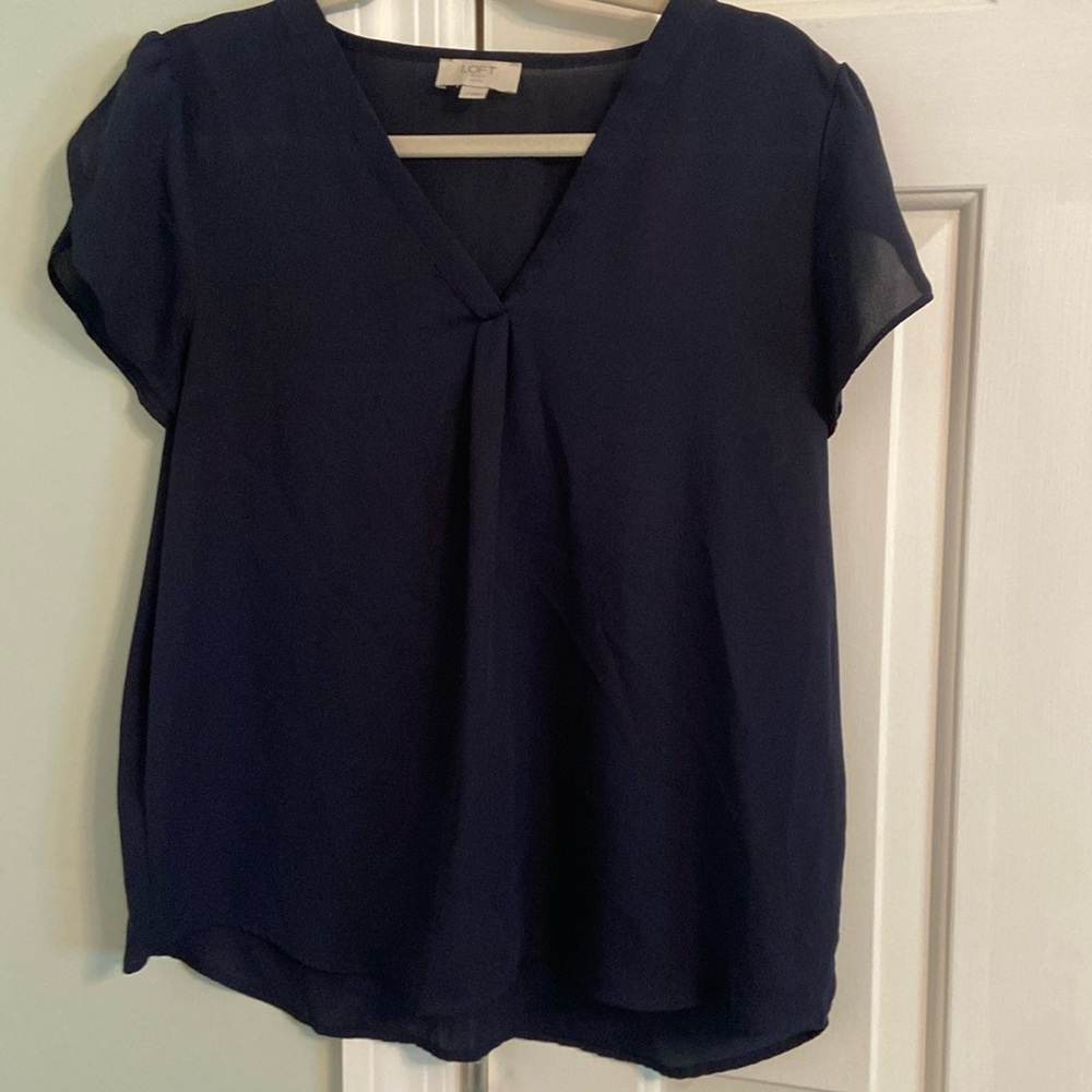 Loft sheer blouse